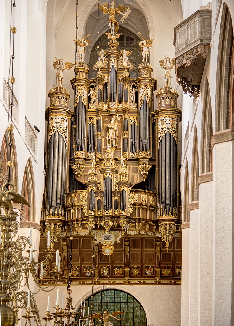 Die Orgel der St.-Marien-Kirche in Stralsund