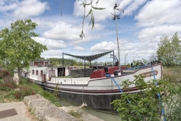Anlegestelle am Canal du Midi