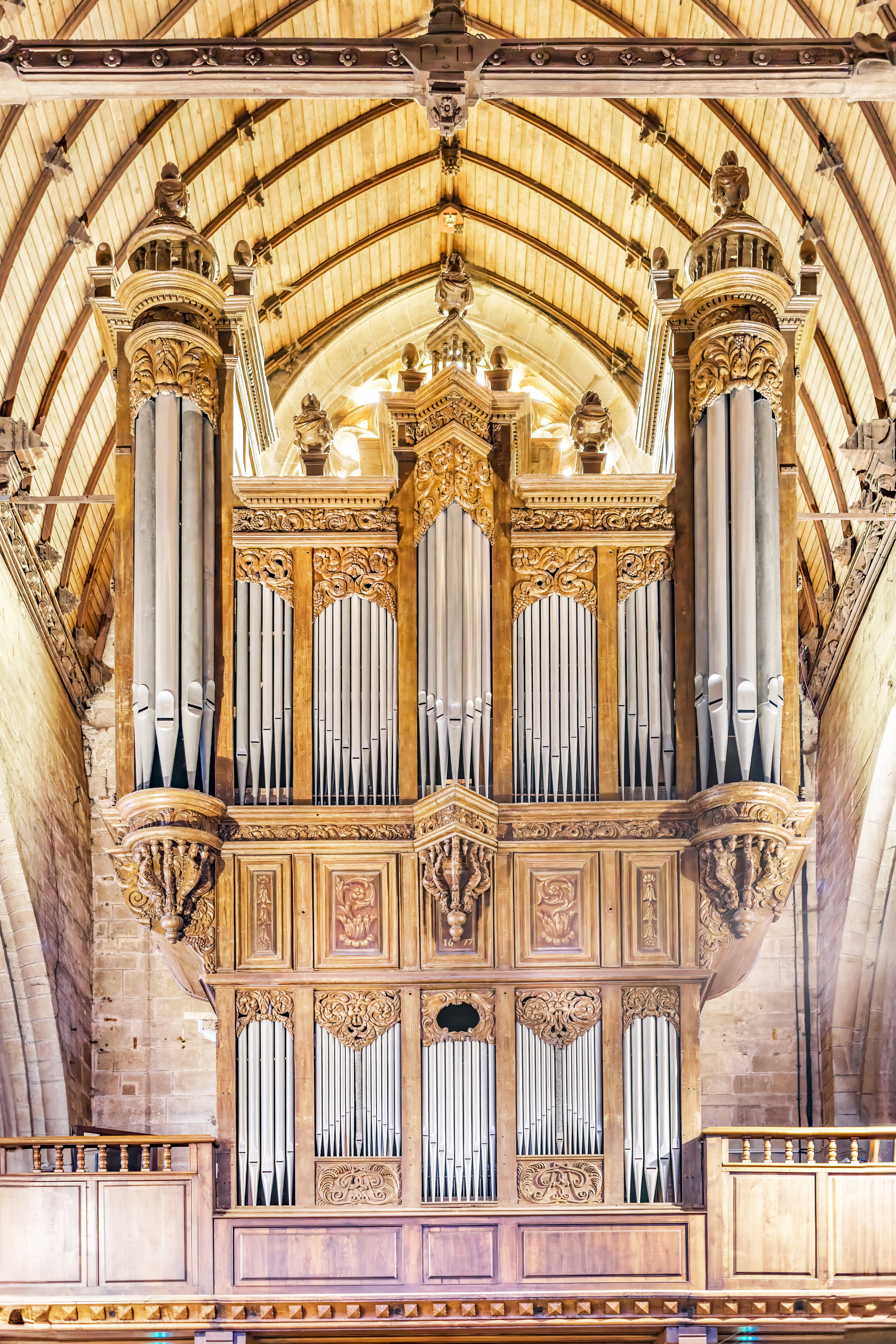 Die Barockorgel der Wallfahrts-Basilika Notre-Dame-du-Roncier