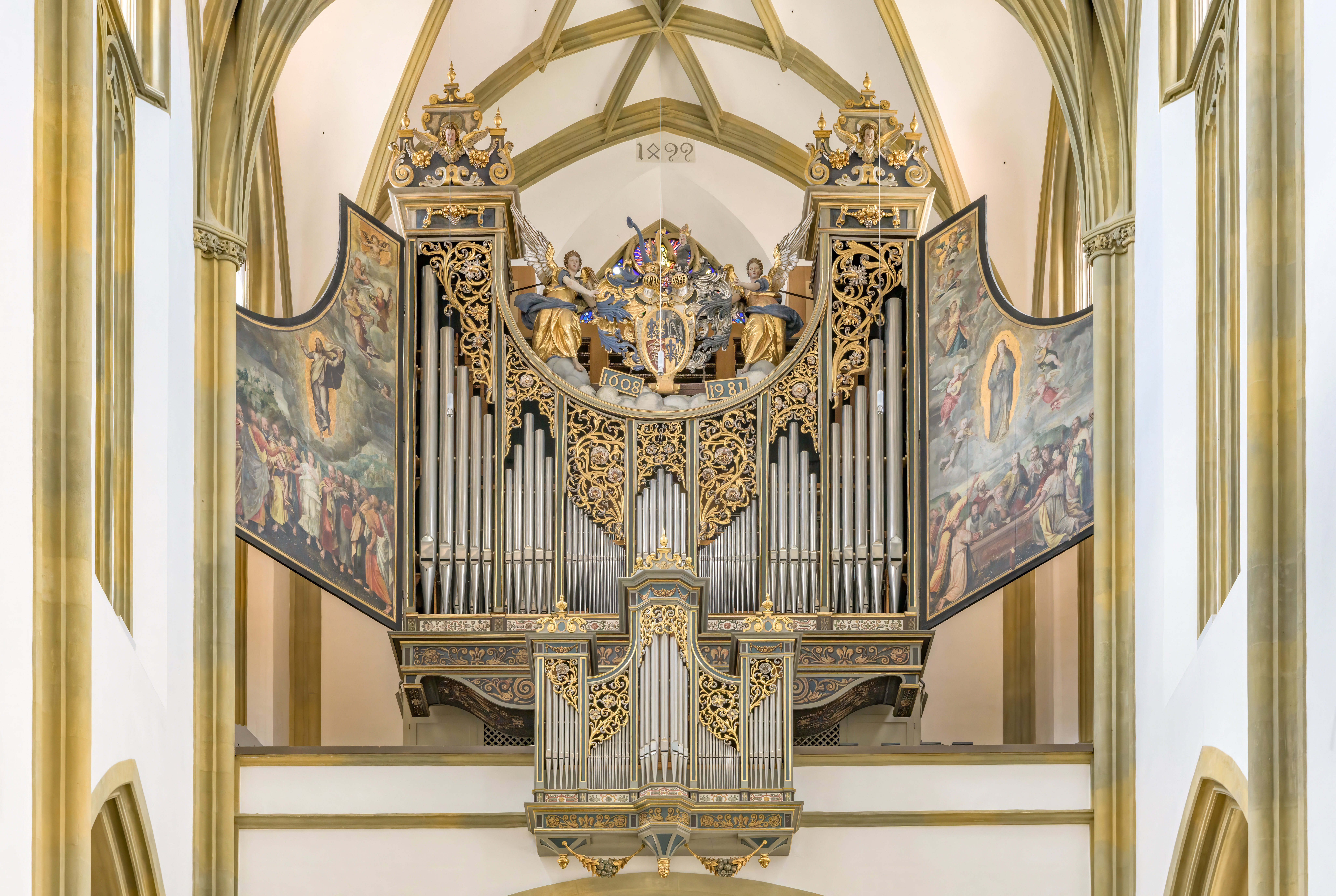 Die Ulrichsorgel in der Basilika St. Ulrich und Afra in Augsburg