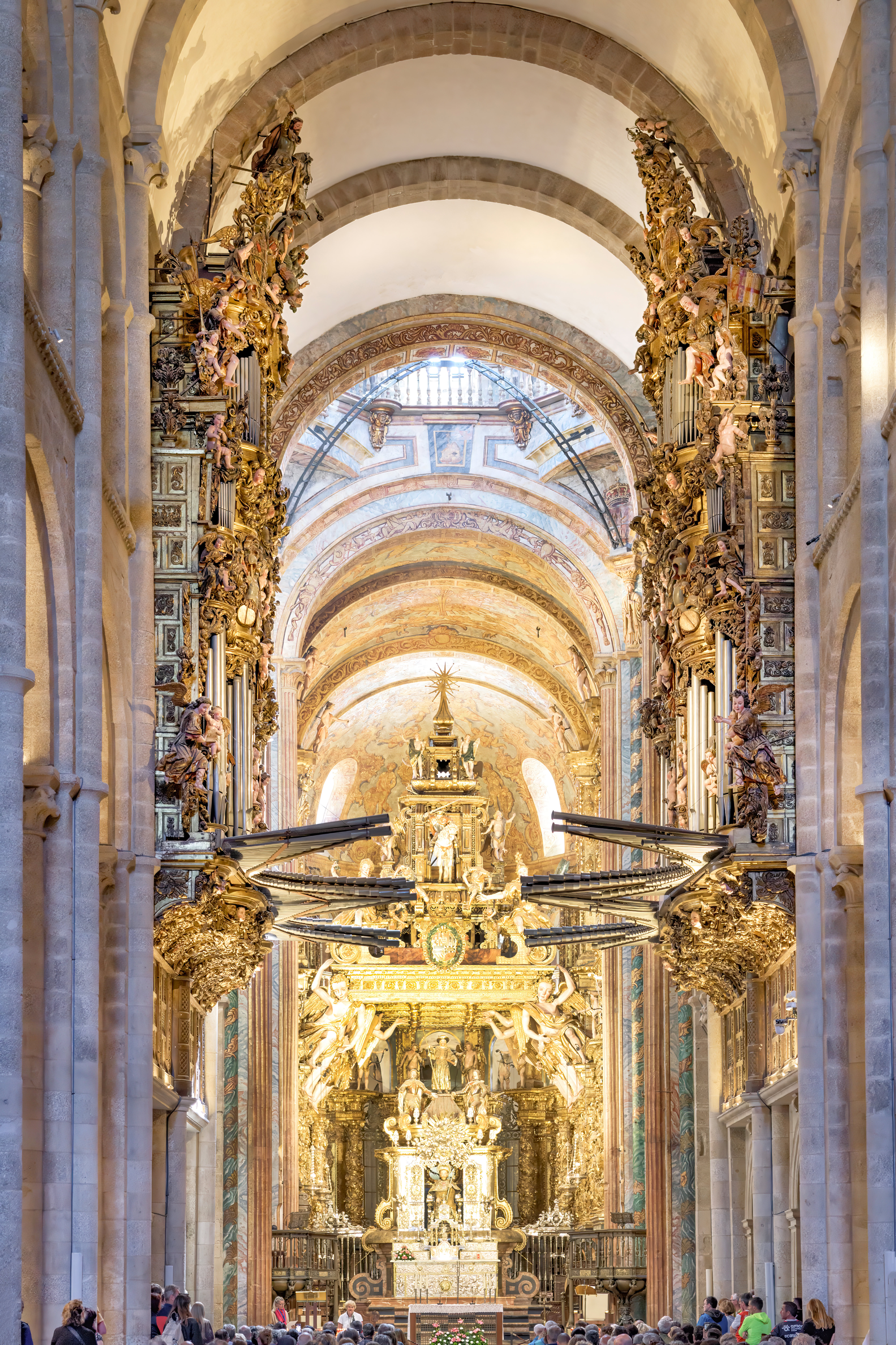 Die Orgel der Kathedrale Santiago de Compostela