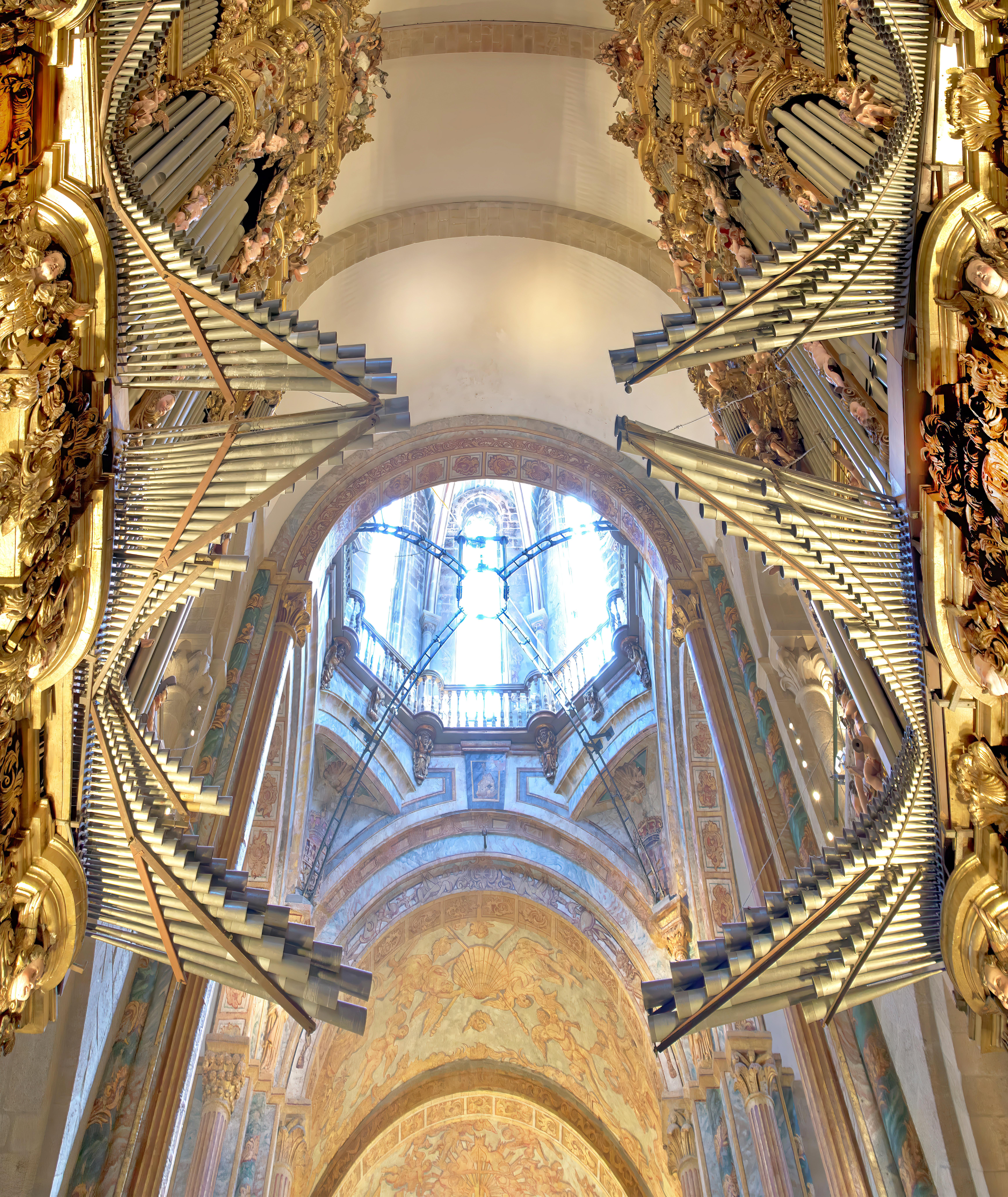 Die Orgel der Kathedrale Santiago de Compostela