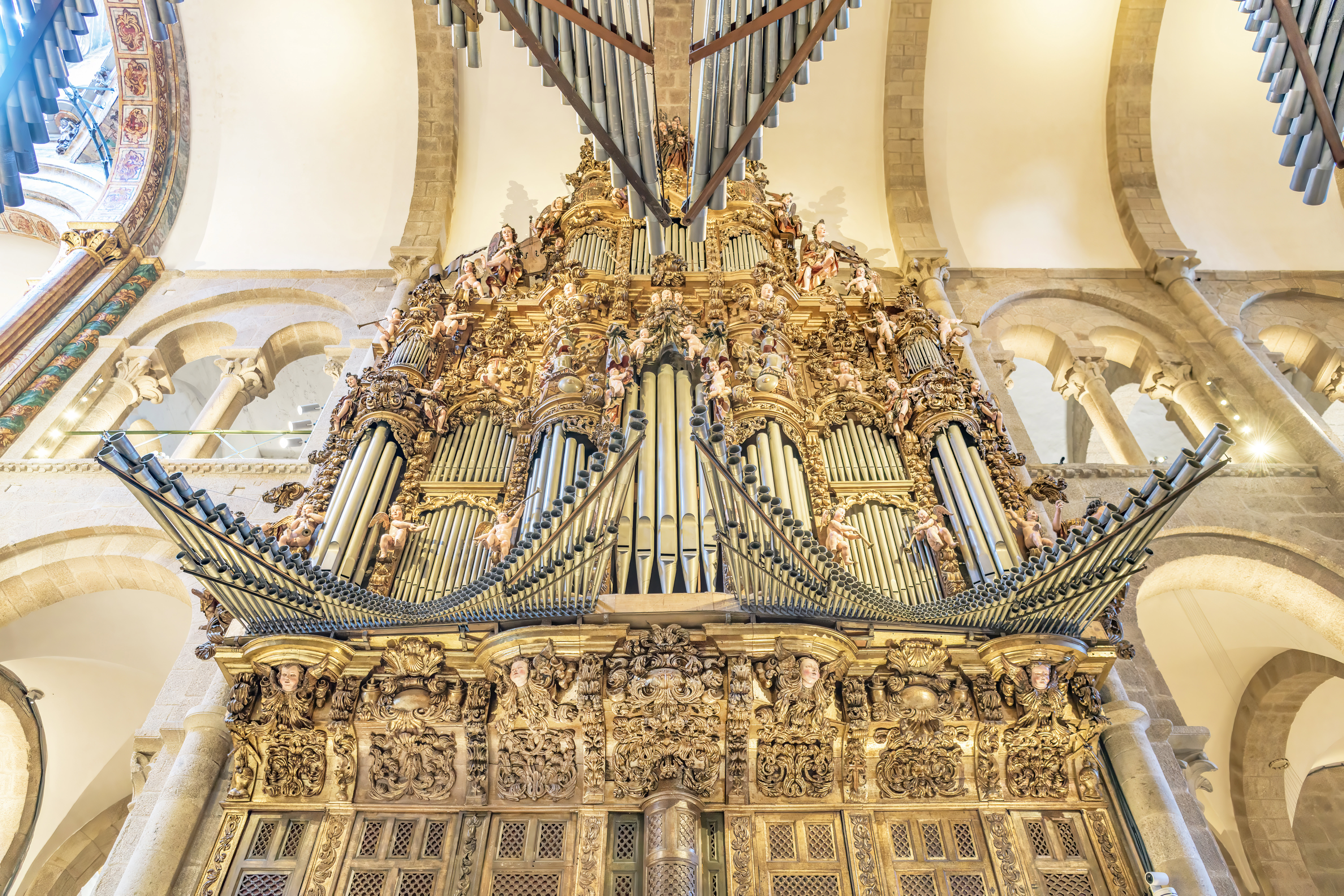 Die Orgel der Kathedrale Santiago de Compostela