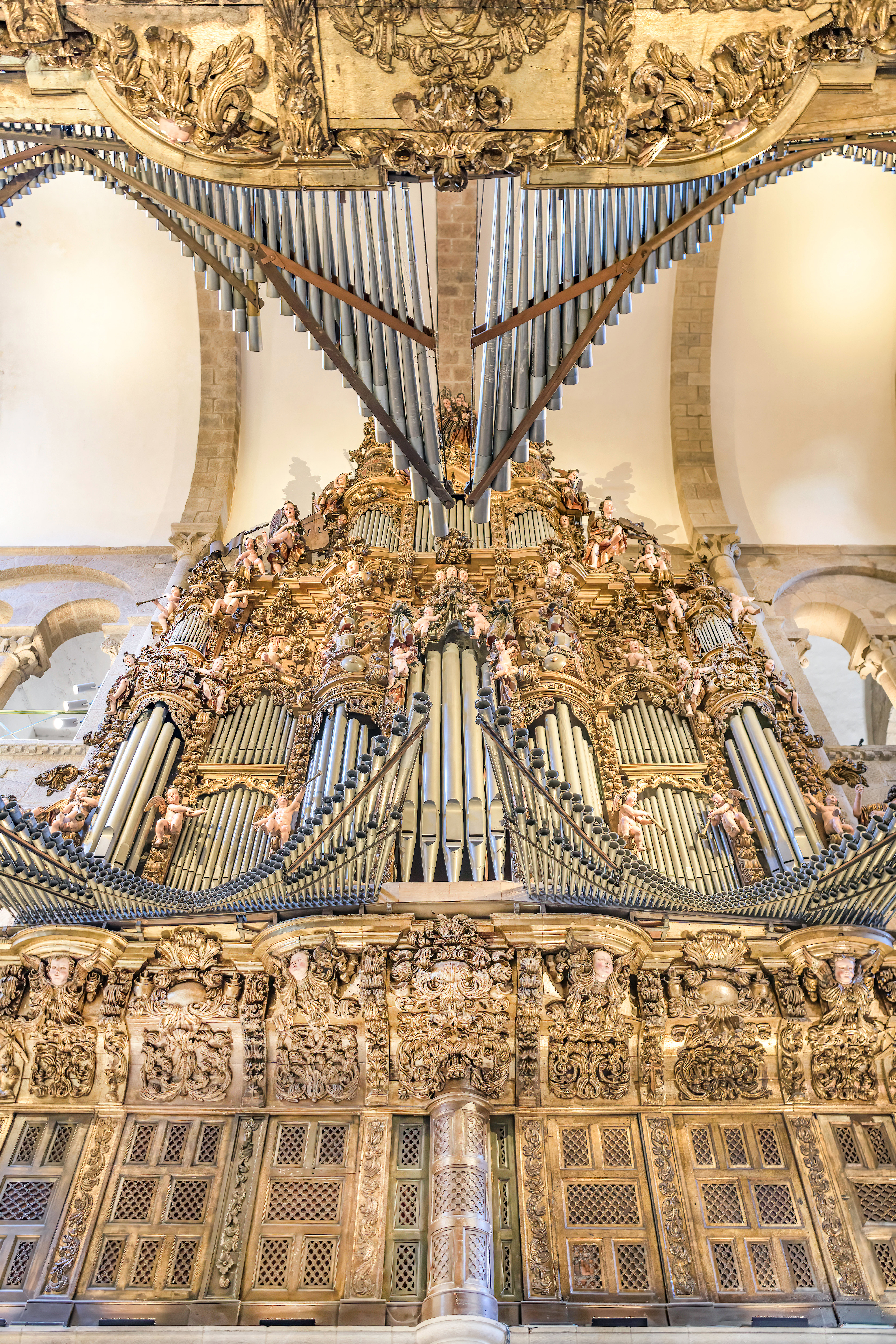 Die Orgel der Kathedrale Santiago de Compostela