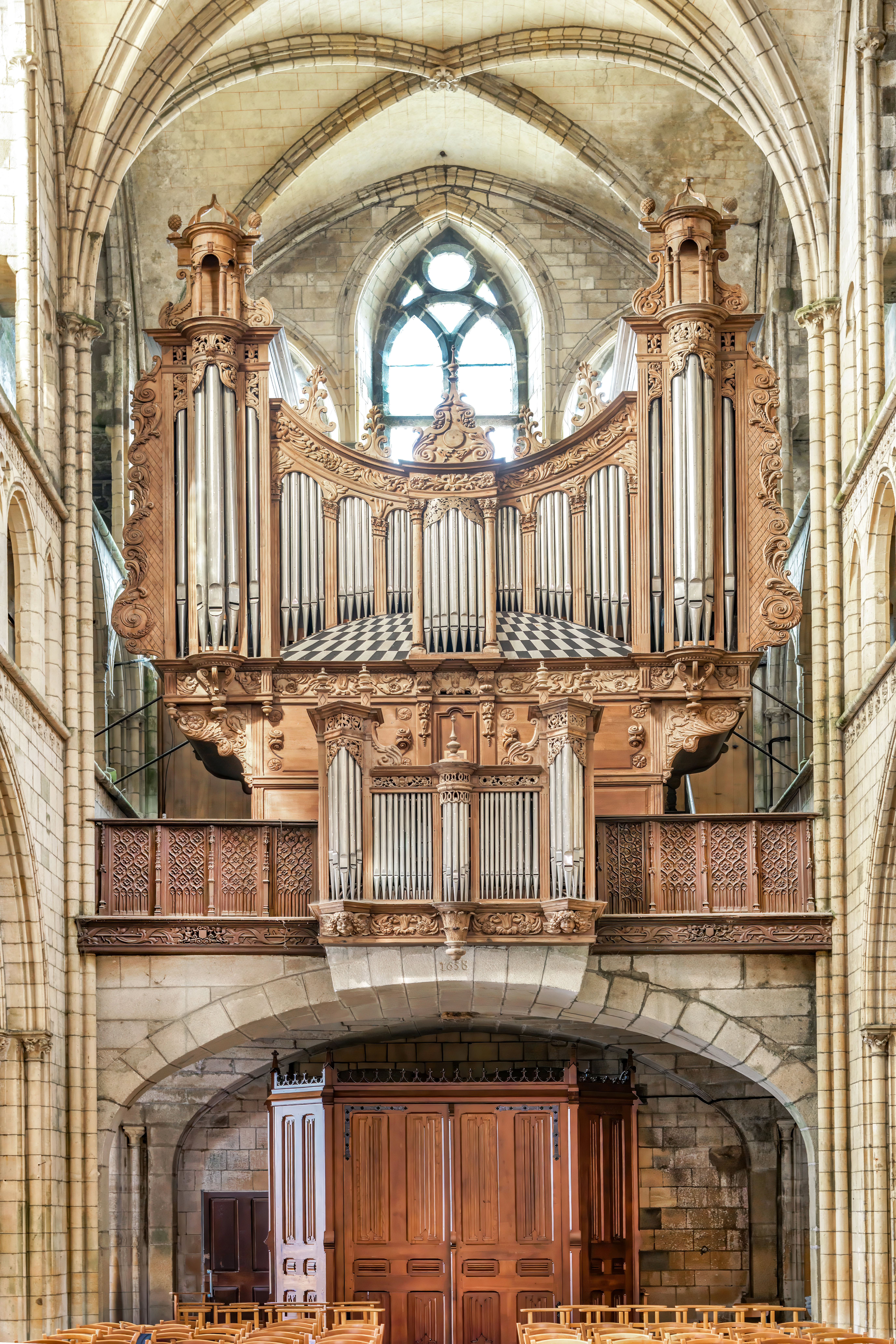 Die Barockorgel in der Paroisse Saint-Paul-Aurélien du Haut-Léon