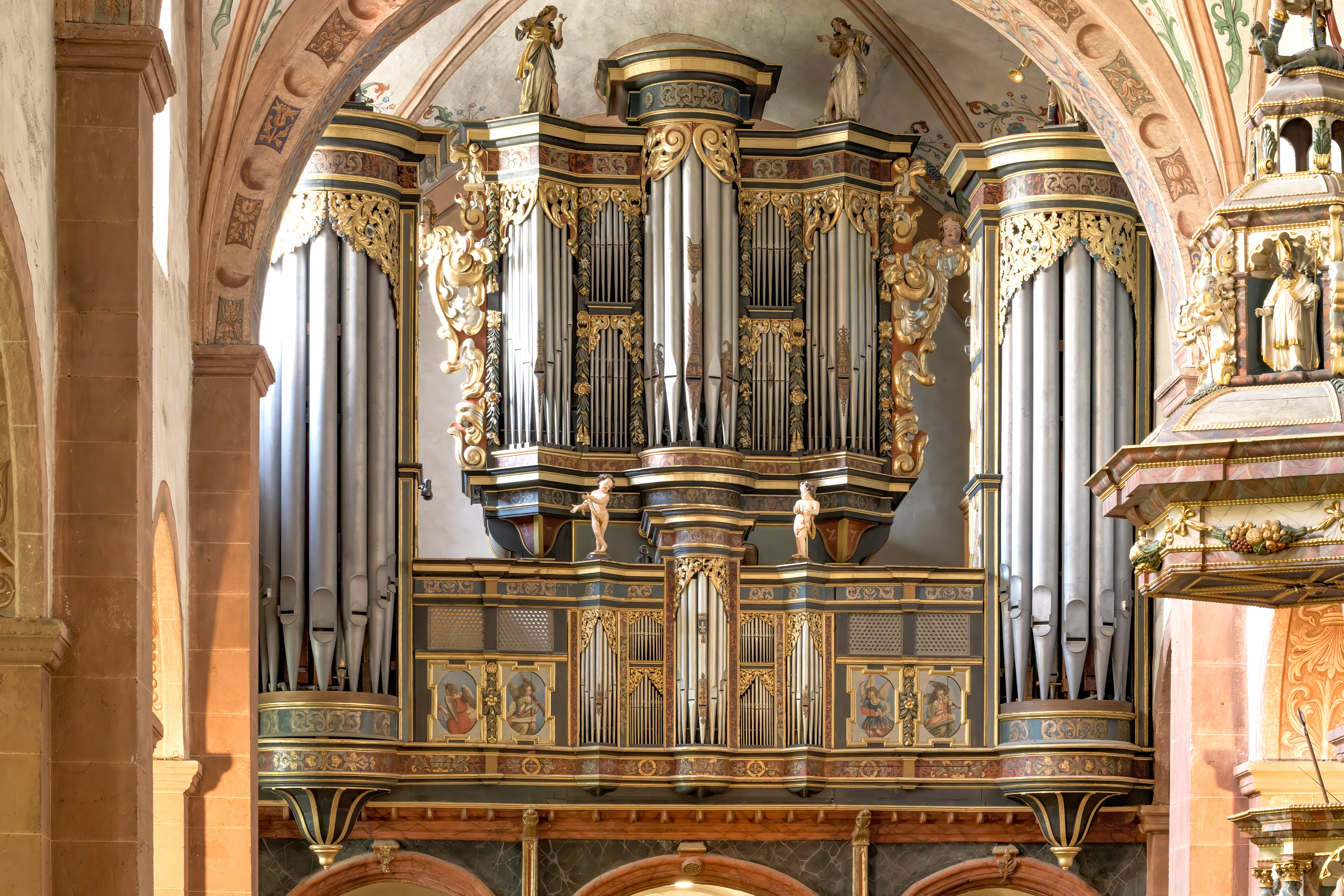 Die barocke Balthasar König Orgel aus dem Jahr 1727